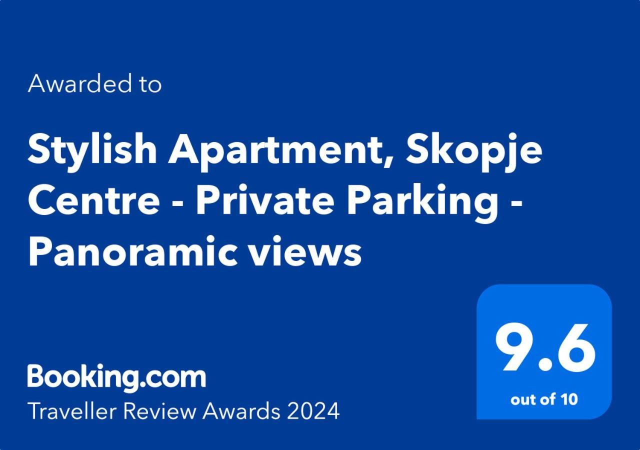 Apartment Stylish Apartment, Centre - Private Parking - Panoramic Views Skopje